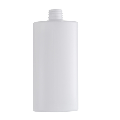 โรงงานกวางโจว 400ml Square White เครื่องสำอางแชมพูและครีมนวดขวดพลาสติก